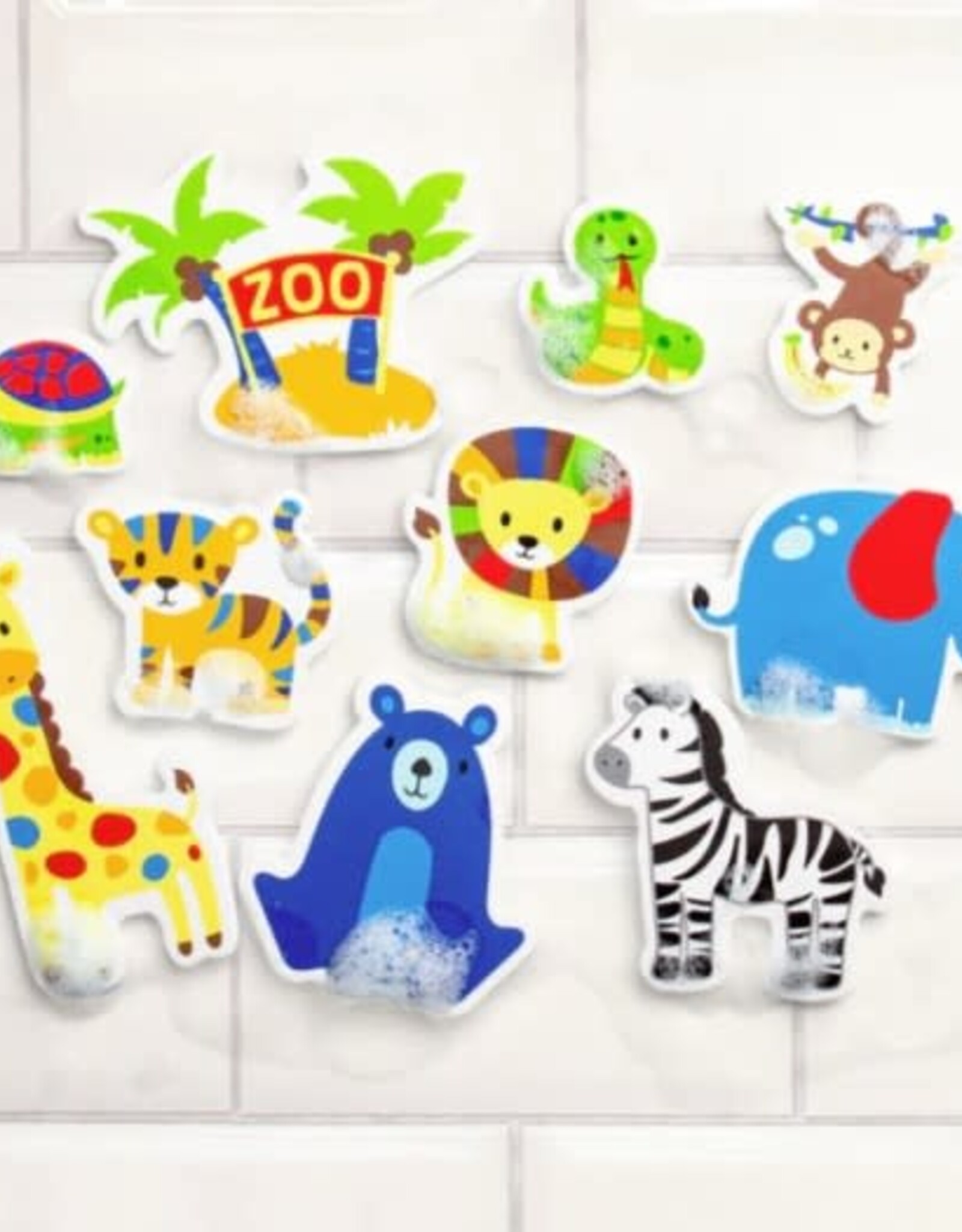 Stephen Joseph Foam Bath Toys Zoo