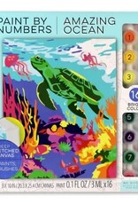 Bright Stripes Paint By Numbers - Amazing Ocean