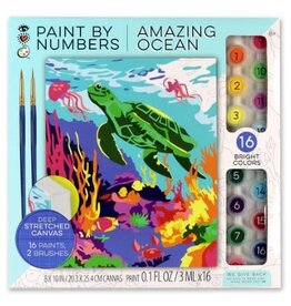 Bright Stripes Paint By Numbers - Amazing Ocean