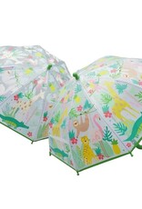 Floss & Rock Jungle Transparent Colour Changing Umbrella