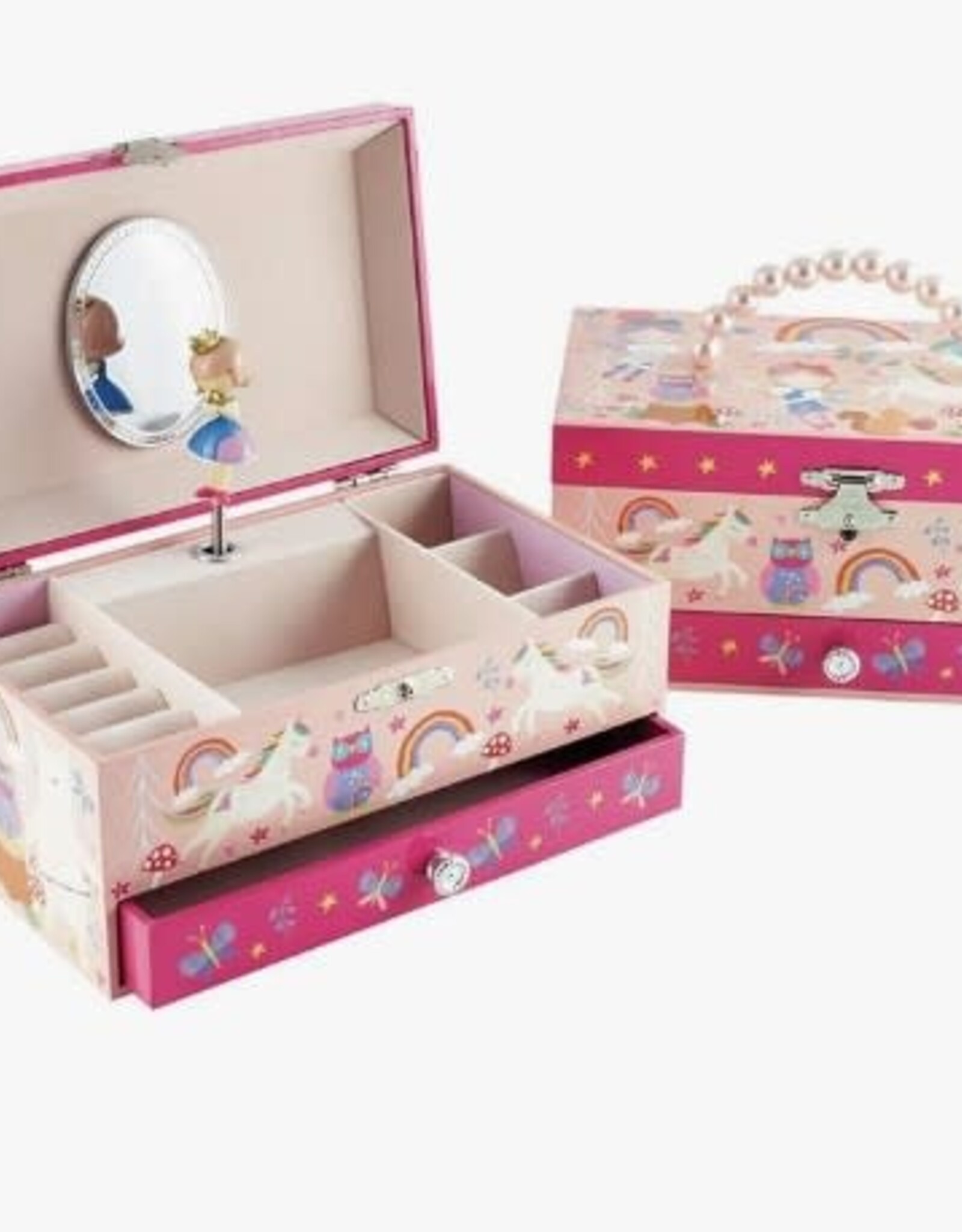 Floss & Rock Rainbow Woodland Jewellery Box