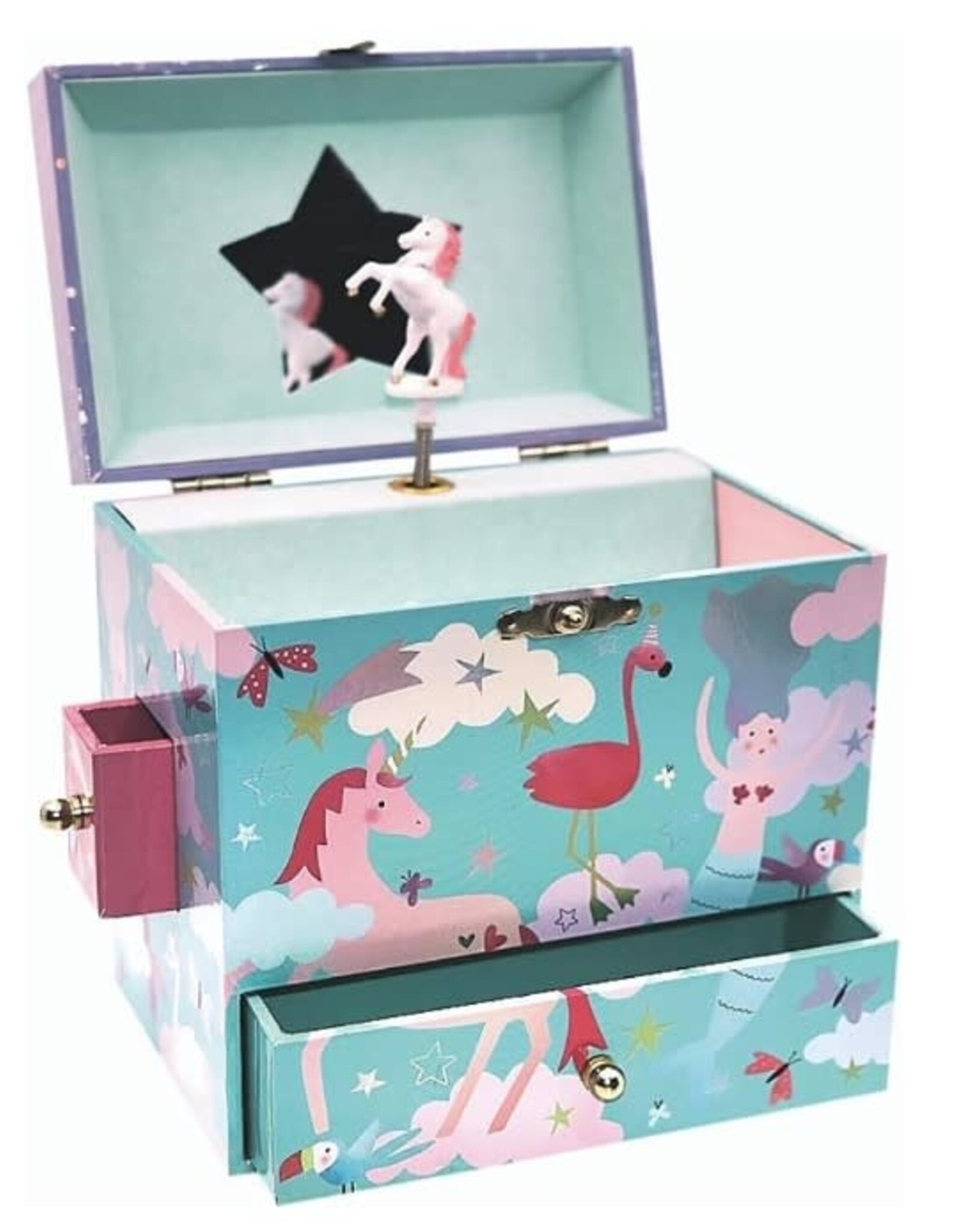 Floss & Rock Fantasy 3 Drawer Jewellery Box