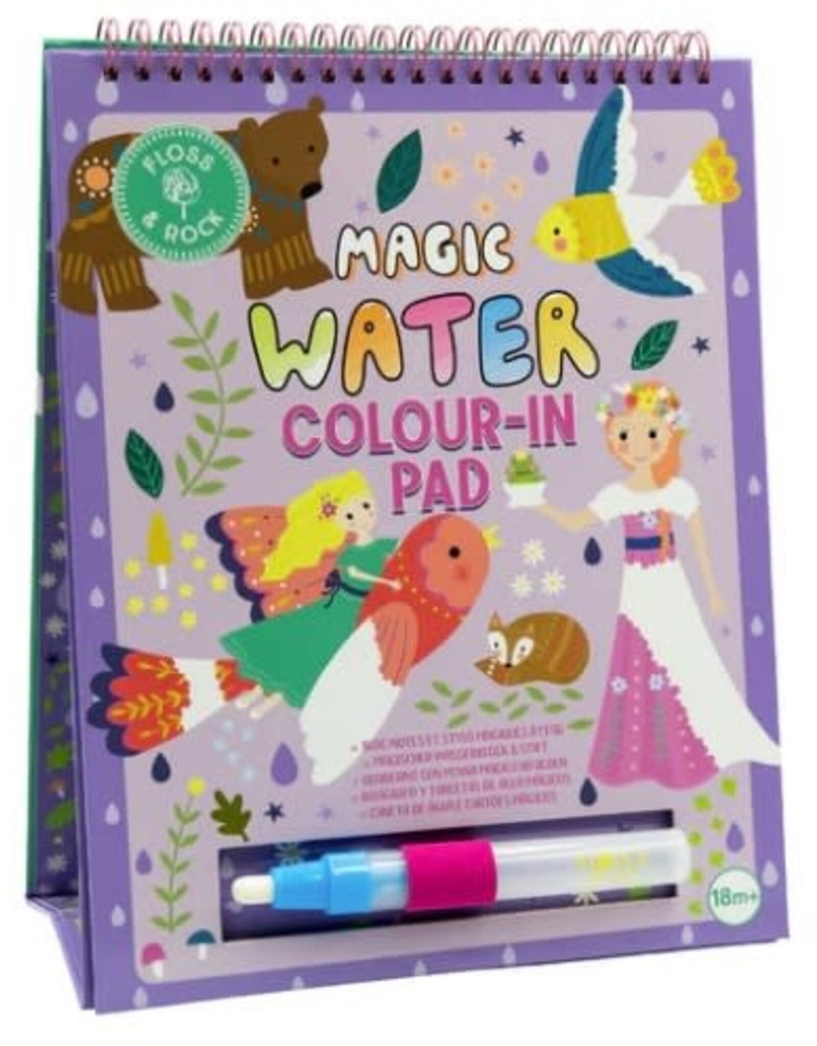 Floss & Rock Fairy Tale Magic Water Easel and Pen