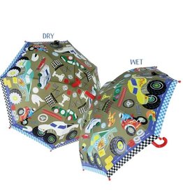 Floss & Rock Cars Colour Changing Umbrella