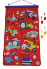 Floss & Rock CONSTRUCTION MAGNETIC DARTS BOARD