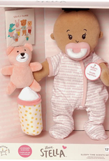 Manhattan Toy Love Stella Sleepy Time Set Beige Doll with Brown Tuft