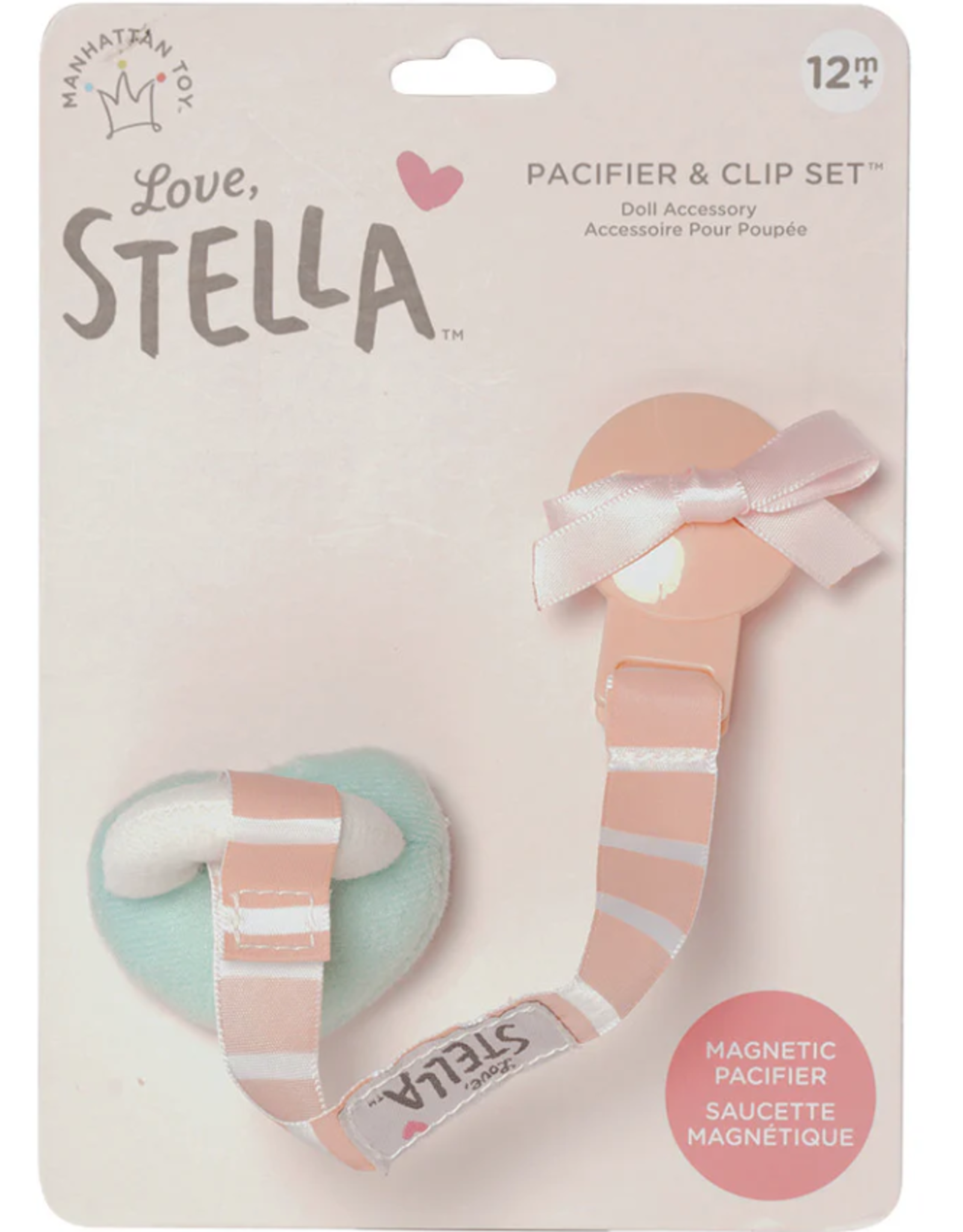 Manhattan Toy Love, Stella Pacifier & Clip Set