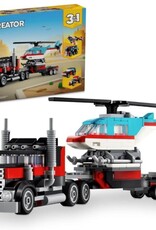 LEGO 31146 Flatbed Truck with Helicopter