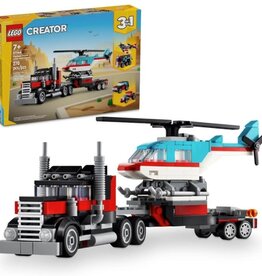 LEGO 31146 Flatbed Truck with Helicopter