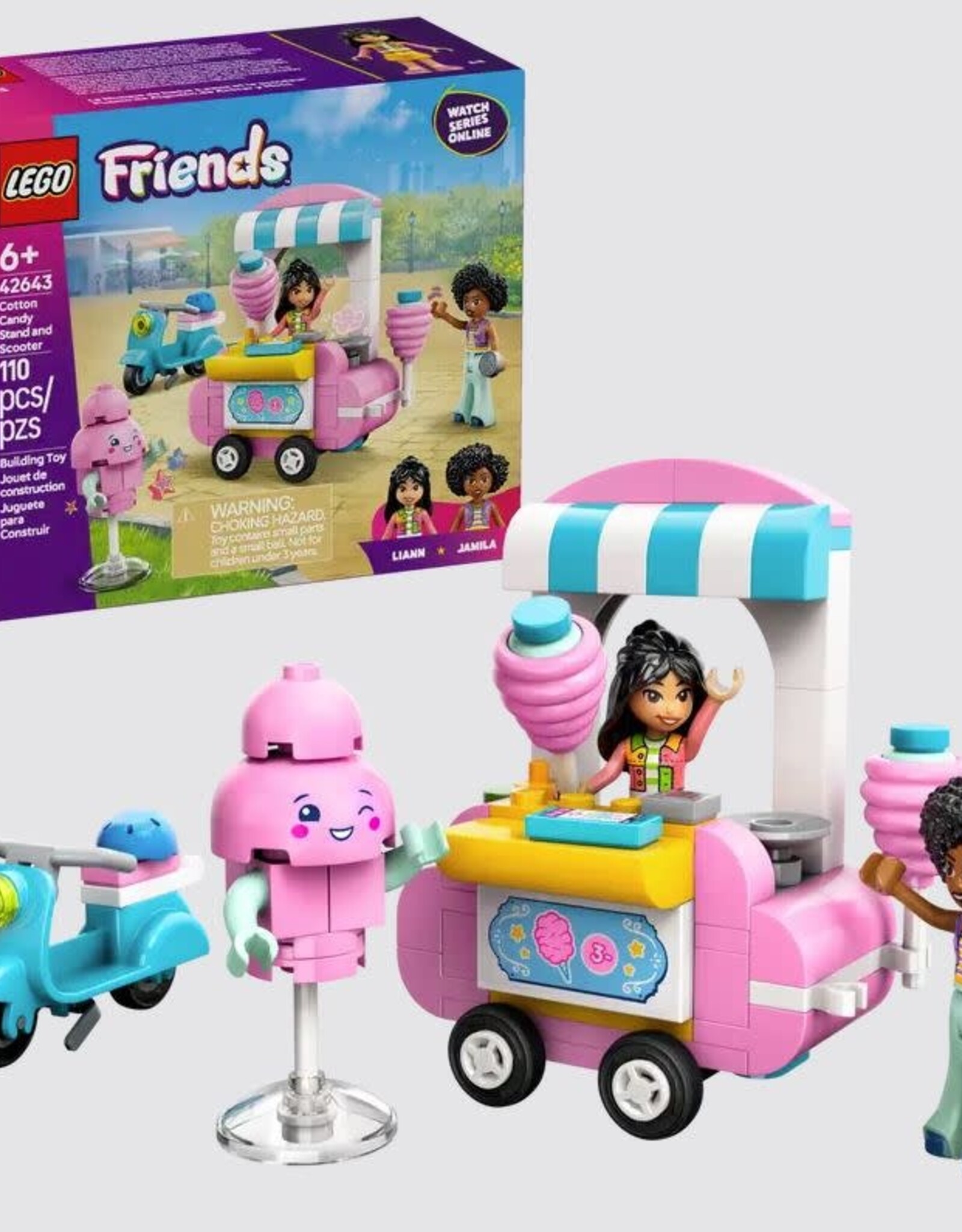 LEGO 42643 Cotton Candy Stand and Scooter