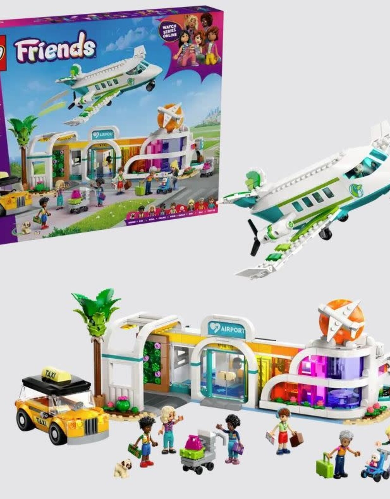 LEGO 42656 Heartlake City Airport and Airplane