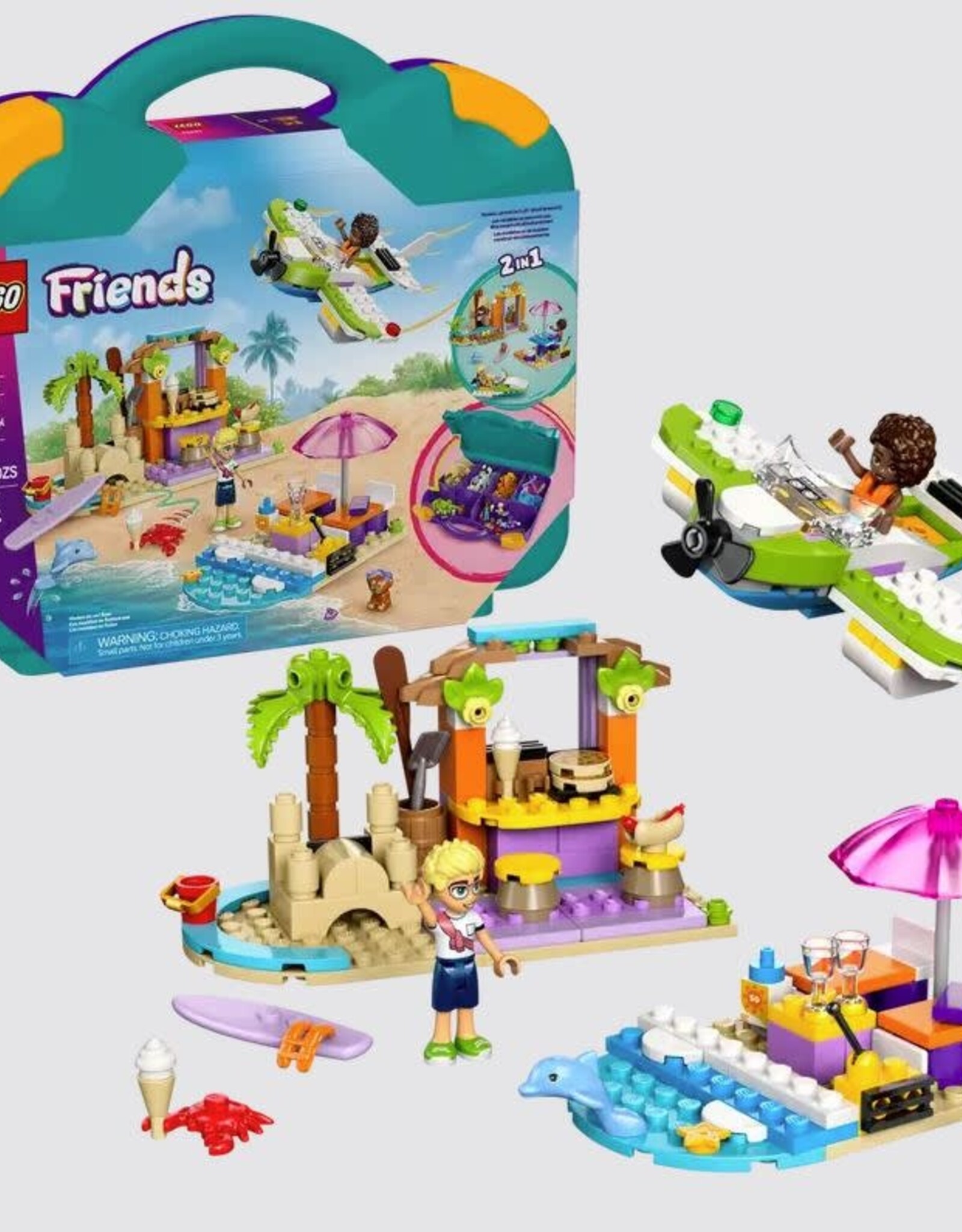 LEGO 42672 Creative Beach and Travel Suitcase