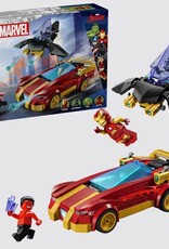LEGO 76310 Iron Man Car & Black Panther vs. Red Hulk