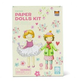 Tiger Tribe Paper Doll Kit - Vintage