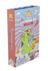 Tiger Tribe SCI FI FUN - 3D COLORING SET