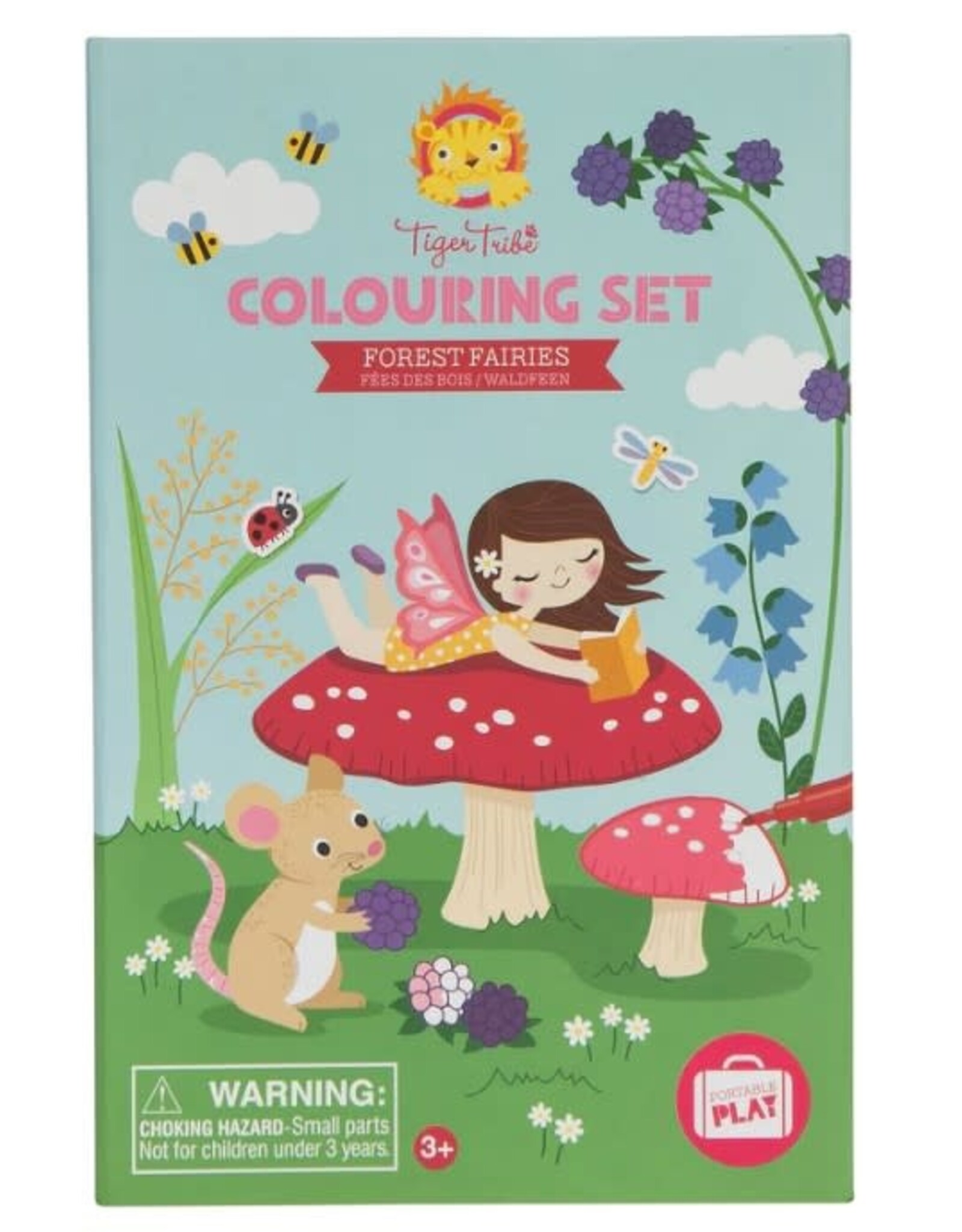 Tiger Tribe Colouring Set - Forest Faries