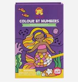 Tiger Tribe Colour by Numbers - Mermaids and Friends