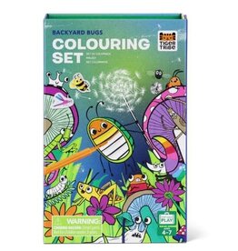 Tiger Tribe Colouring Set - Backyard Bugs