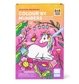 Tiger Tribe Colour by Numbers - Unicorn Dreaming