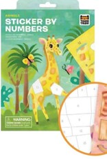 Tiger Tribe Sticker by Numbers - Animals