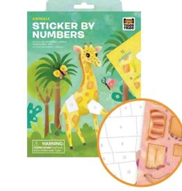 Tiger Tribe Sticker by Numbers - Animals