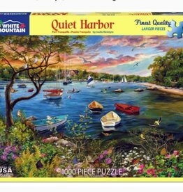 White Mountain Quiet Harbor 1000pc