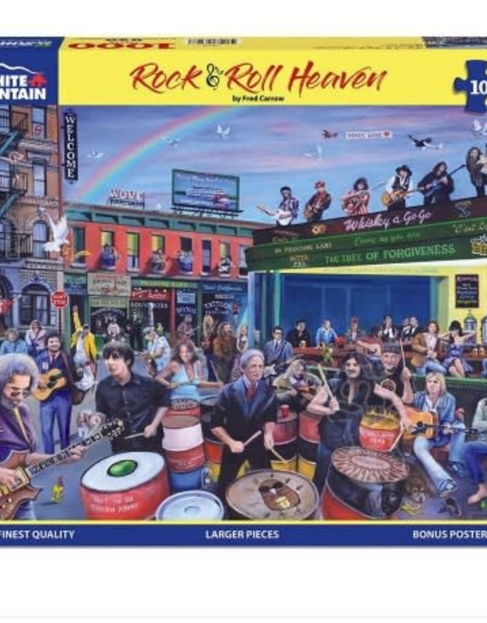 White Mountain Rock and Roll Heaven 1000pc