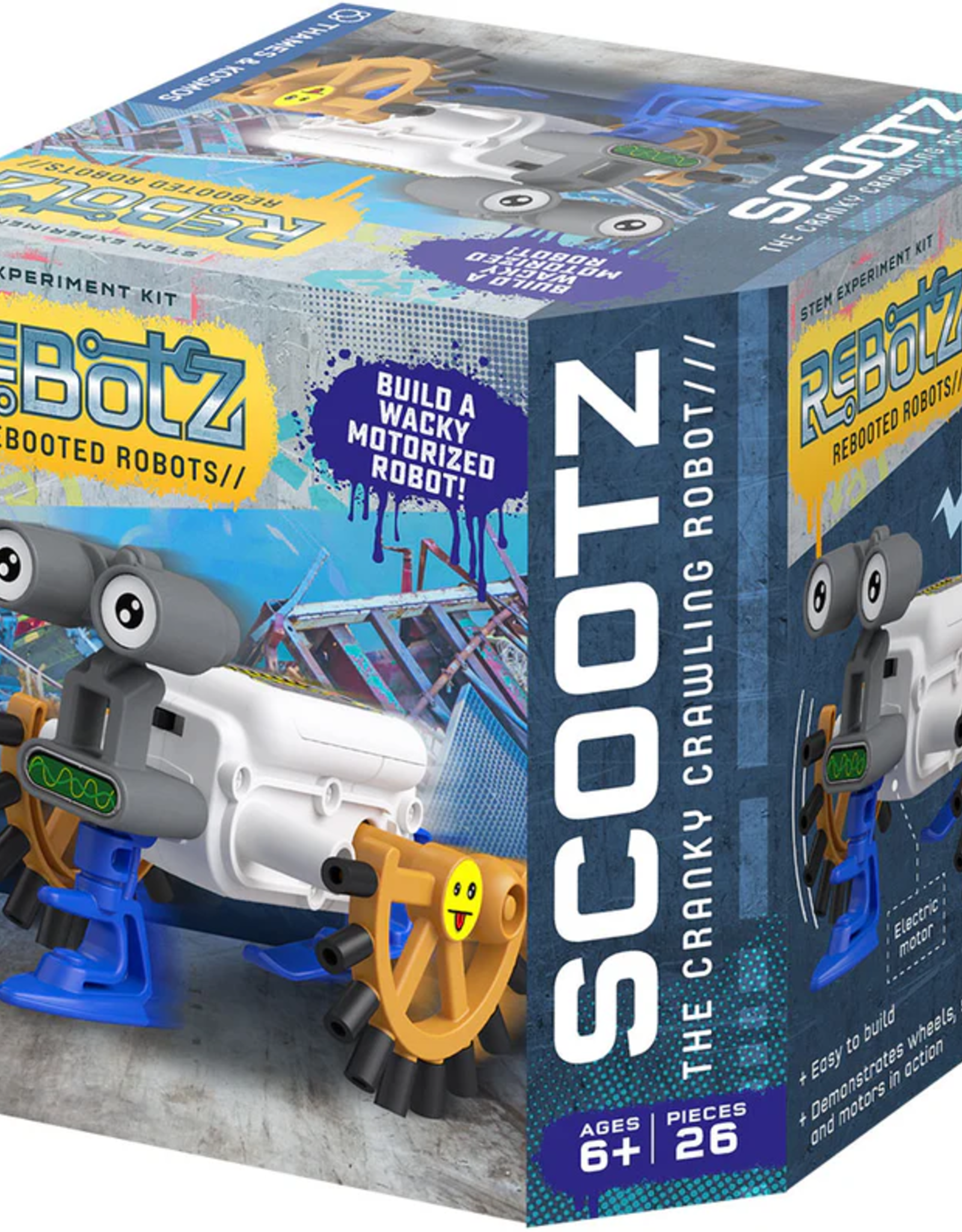 Thames & Kosmos ReBotz - Scootz - The Cranky Crawling Robot