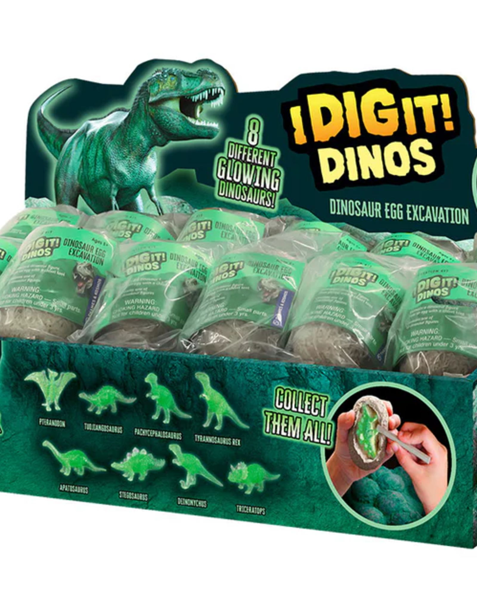 Thames & Kosmos I Dig It! Dinos - Glow-in-the-Dark Dino Egg