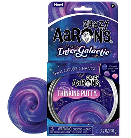 Crazy Aaron's Thinking Putty 4" THINKING PUTTY - INTERGALACTIC