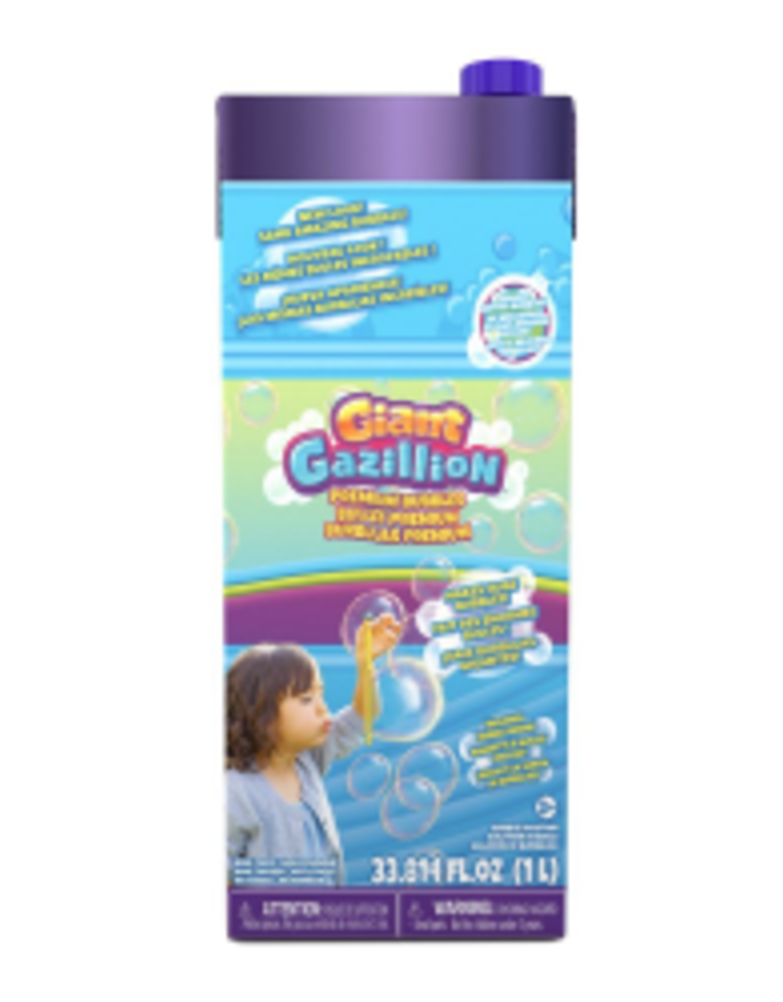 GAZILLION GAZILLION - 1L BOXED BUBBLE GIANT SOLUTION