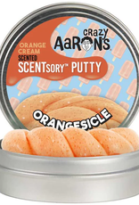 Crazy Aaron's Thinking Putty 2.75" MINI TIN - SCENTSORY - ORANGESICLE