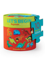 Crocodile Creek Let's Begin 2pc/Dinosaurs