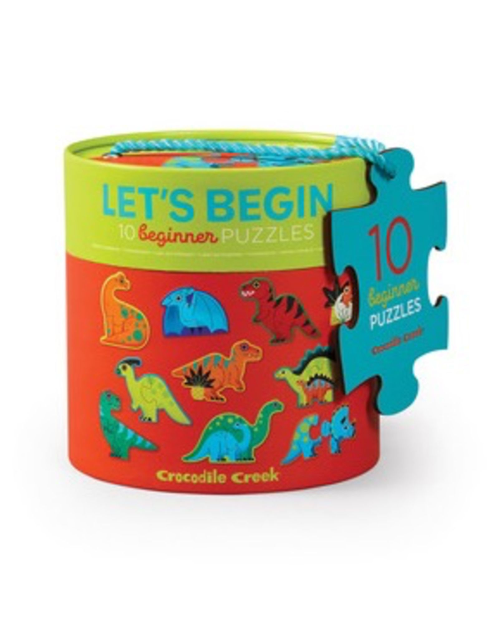 Crocodile Creek Let's Begin 2pc/Dinosaurs