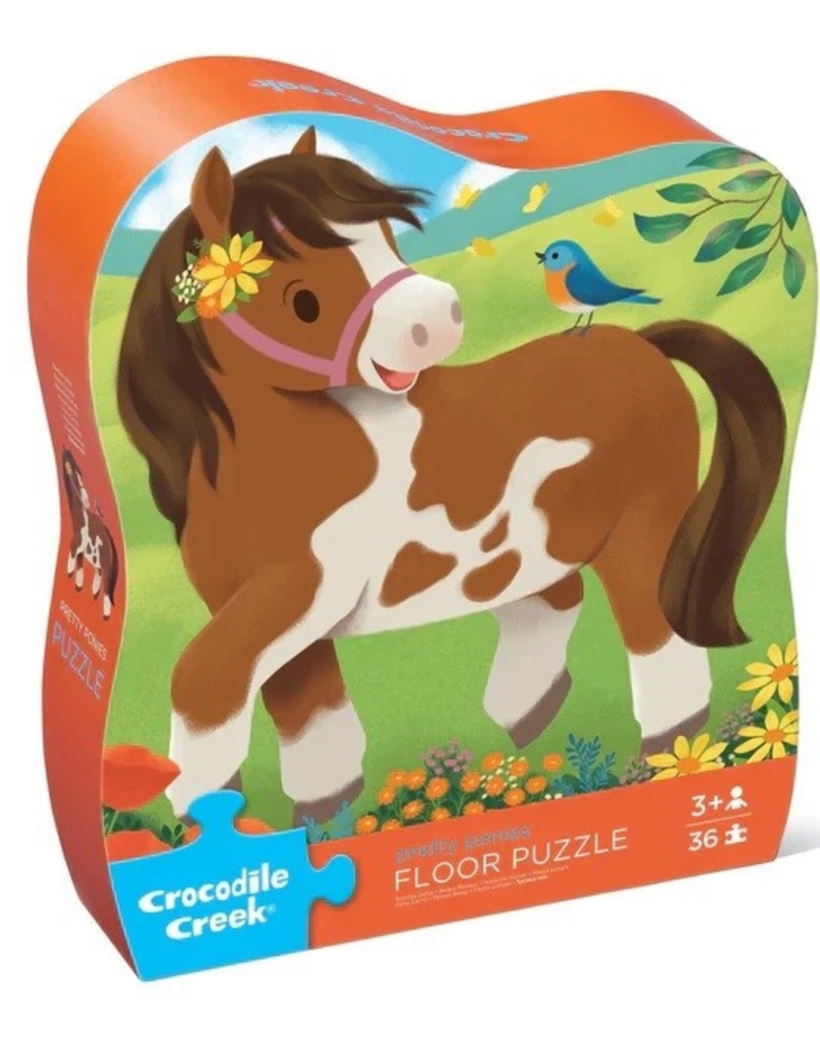 Crocodile Creek 36-Pc Puzzle/Pretty Ponies