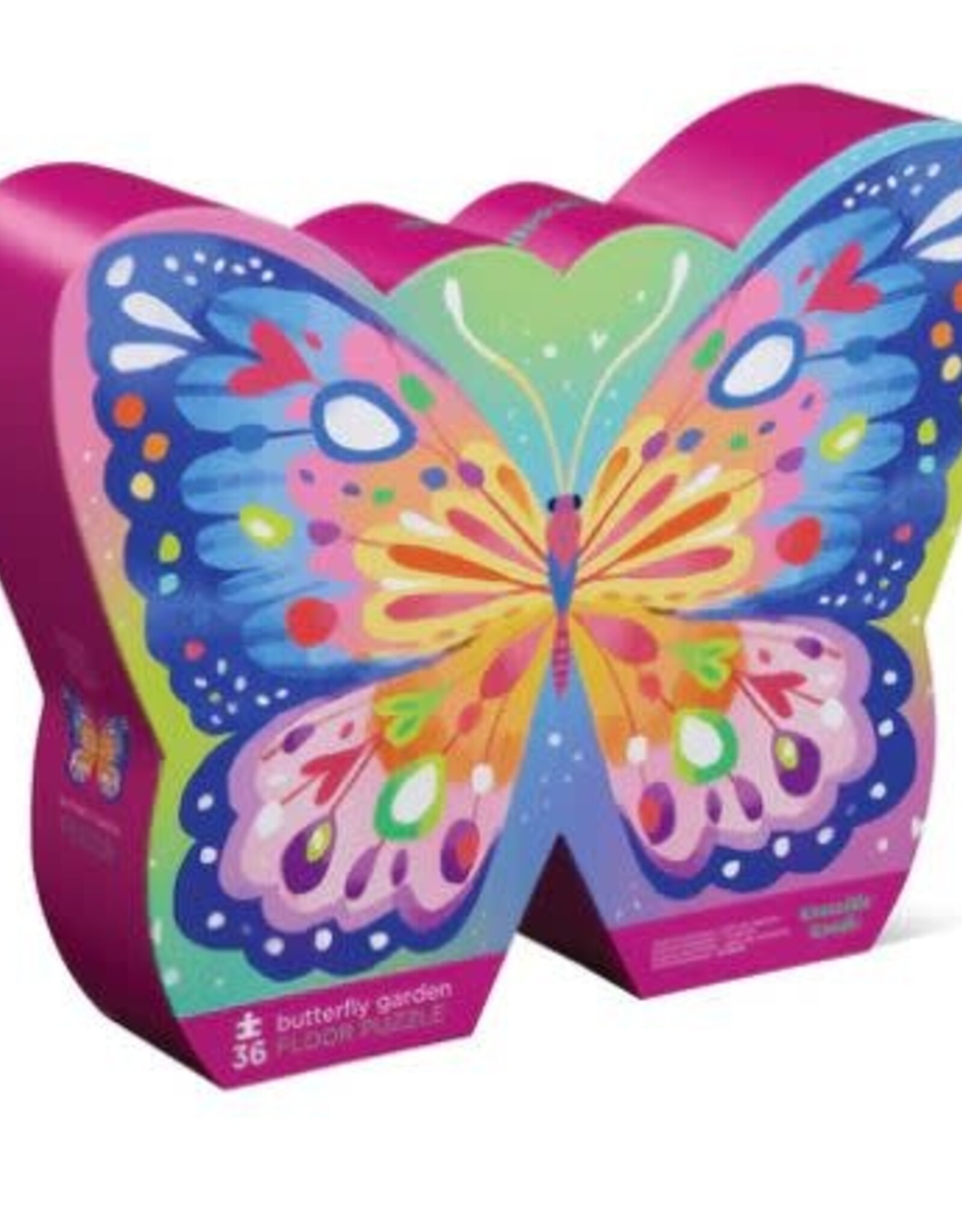 Crocodile Creek 36-Pc Puzzle/Butterﬂy Garden