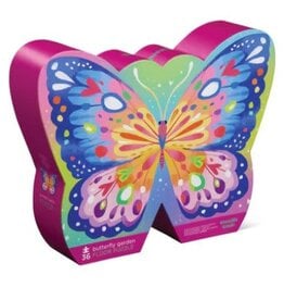 Crocodile Creek 36-Pc Puzzle/Butterﬂy Garden