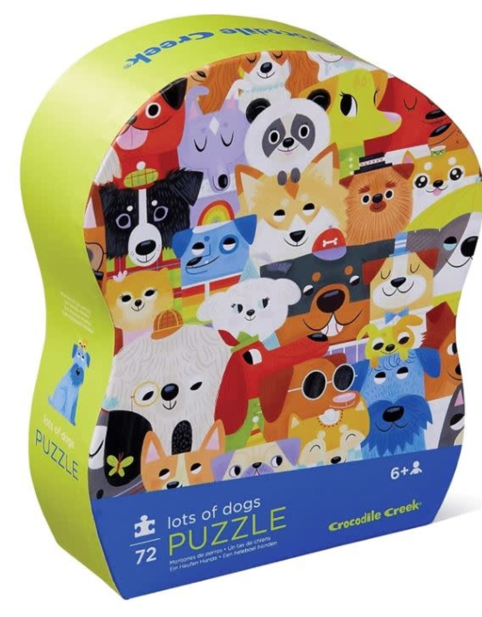 Crocodile Creek 12-pc Mini Puzzle/Go Big Dog