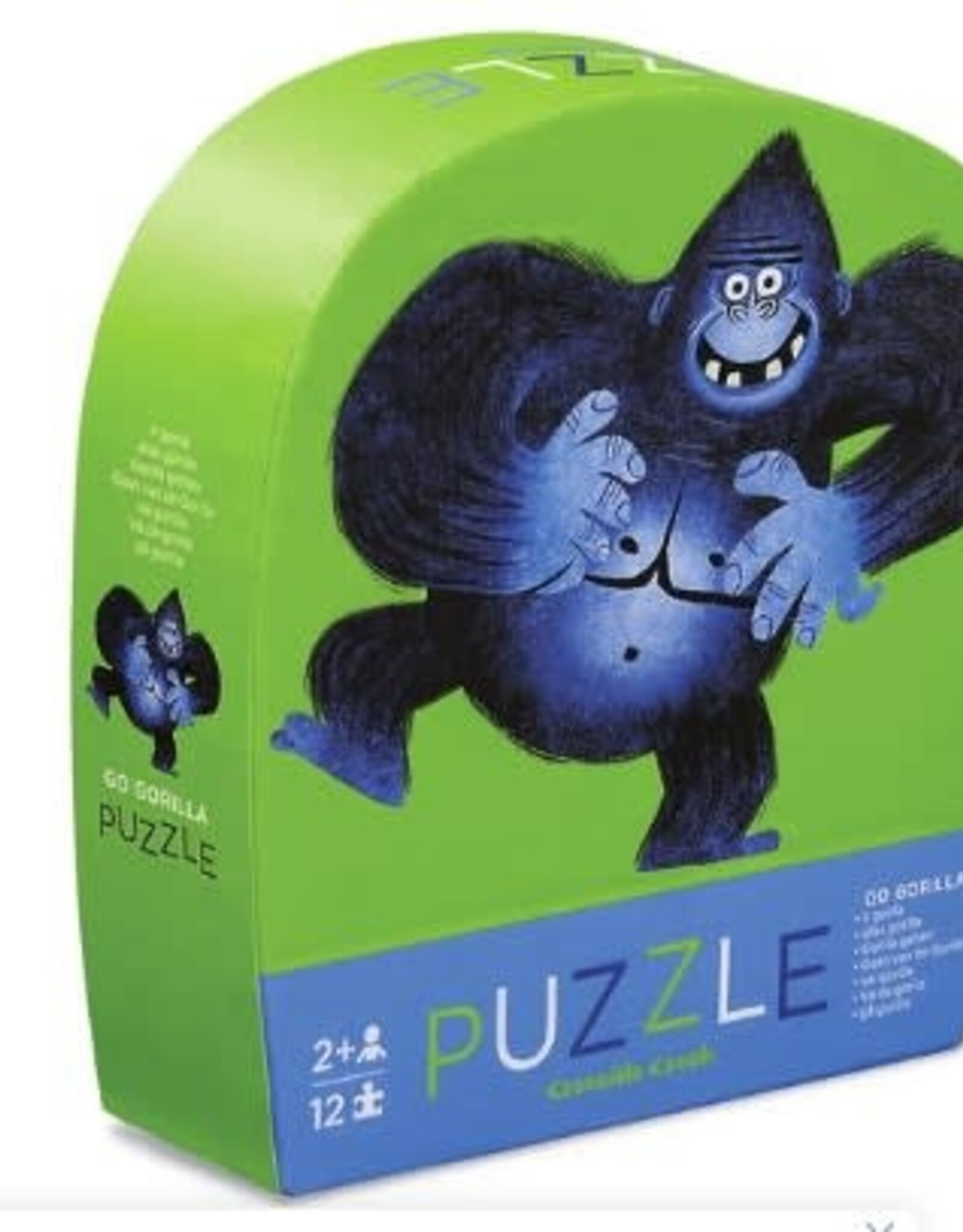 Crocodile Creek 12-pc Mini Puzzle/Go Gorilla