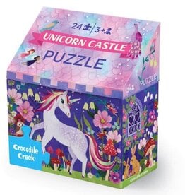 Crocodile Creek 24 Pc Puzzle/Unicorn Castle
