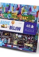 Crocodile Creek 48-pc Above & Below/Big City