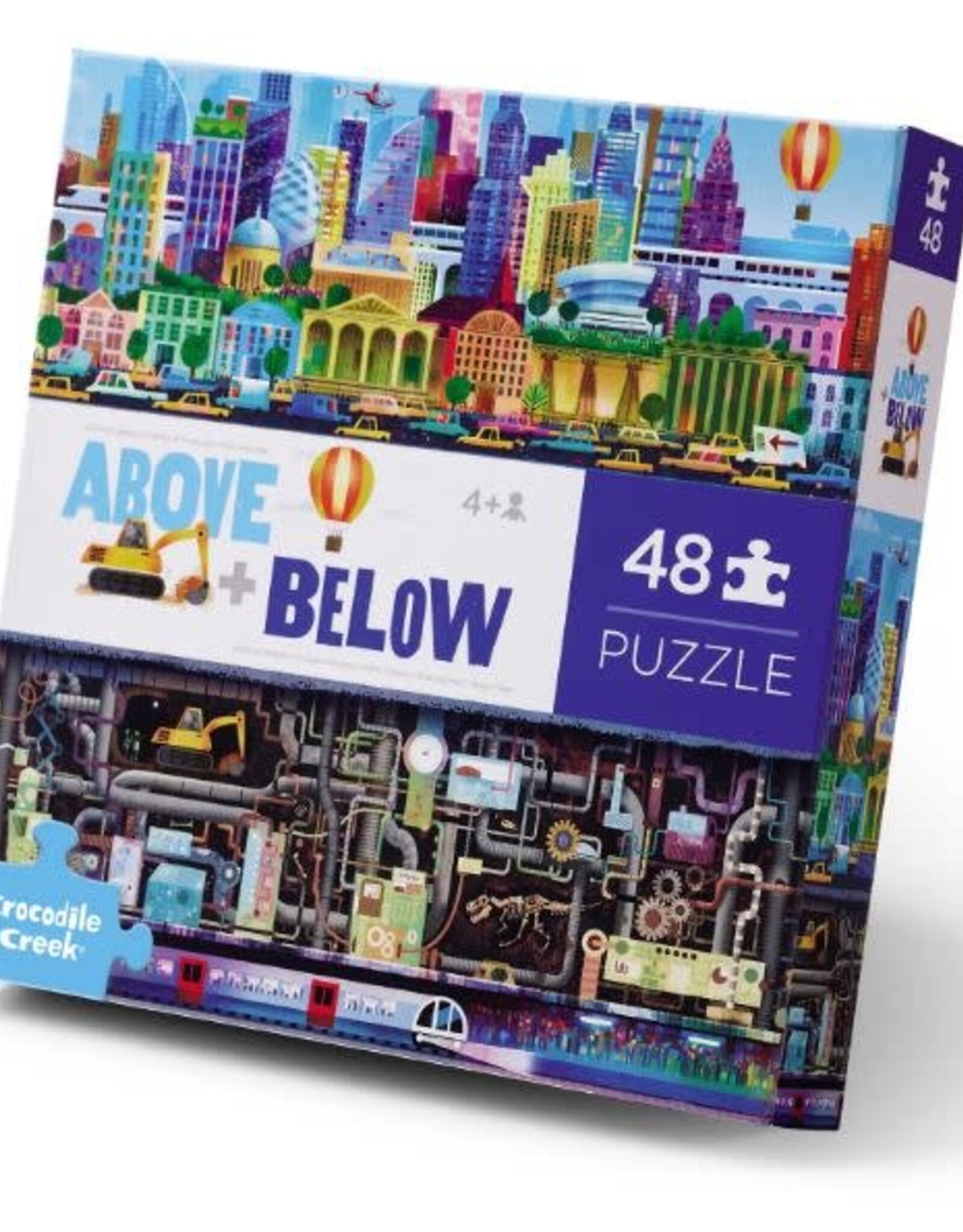 Crocodile Creek 48-pc Above & Below/Big City