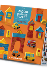 Crocodile Creek Build & Play Wood Blocks/Busy City