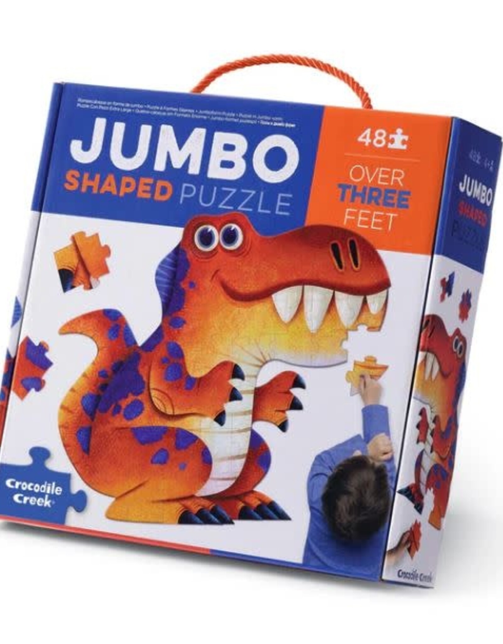 Crocodile Creek 48 Pc Jumbo Puzzle/Dinosaur
