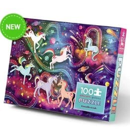 Crocodile Creek 100-Pc Holographic Puzzle/Unicorn Galaxy