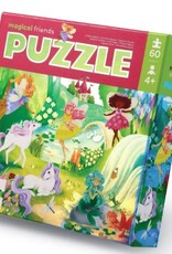 Crocodile Creek 60-pc Holographic Puzzle/Magical Friends