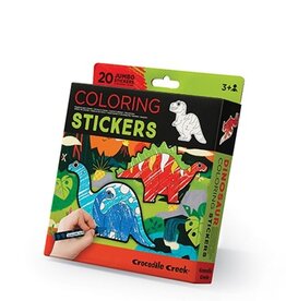 Crocodile Creek Coloring Stickers/Dinosaurs