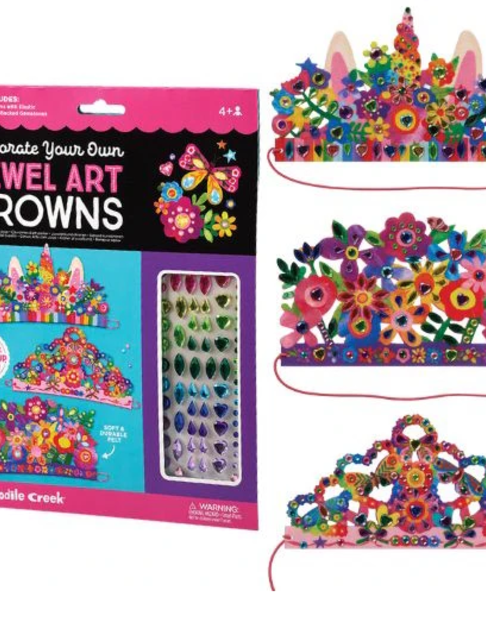 Crocodile Creek Jewel Art Crowns/Unicorn Flowers