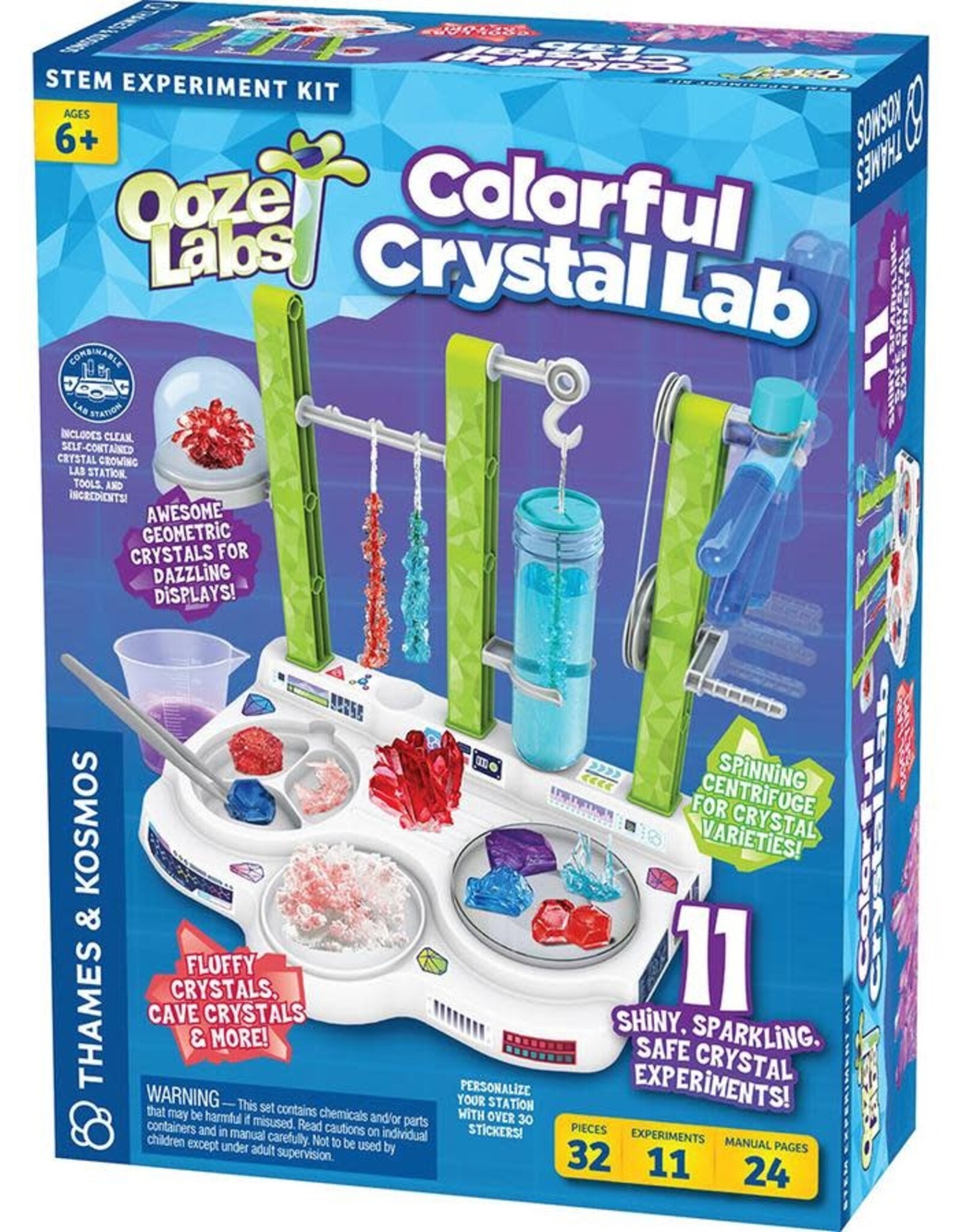 Thames & Kosmos OOZE LABS - COLORFUL CRYSTAL LAB