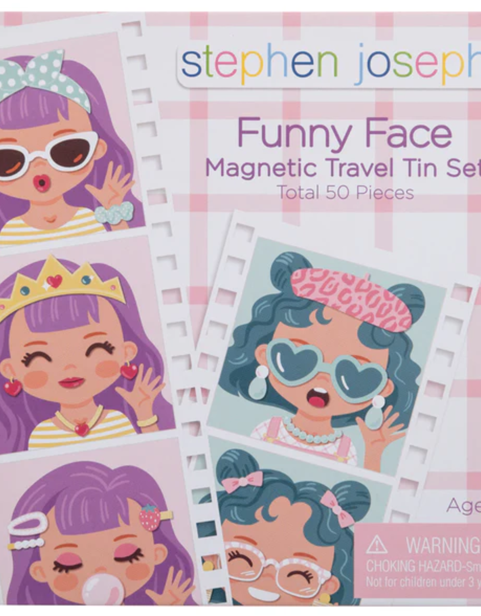 Stephen Joseph FUNNY FACES MAGNETIC SET GIRL